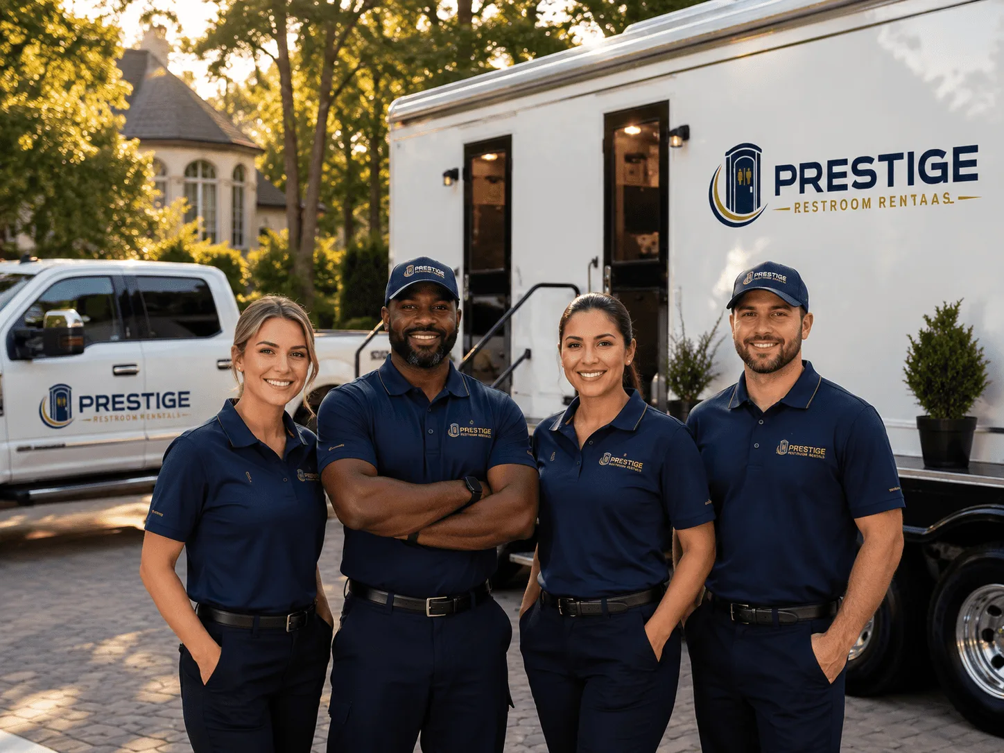 Trusted Luxury Portable Restrooms company in Reva, VA